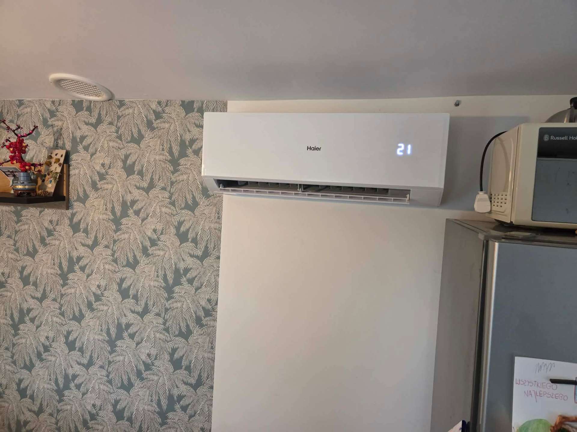Montaż klimatyzacji Haier – realizacja KG COLD woj. łódzkie